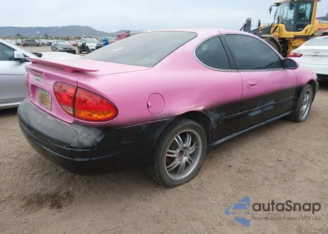 2001 Oldsmobile Alero Gls из США, поврежденный, VIN 1G3NF12E91C172739